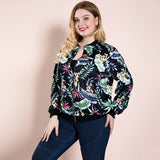 Women Plus Size Jackets Fall Winter Fashion Slimming Jacket