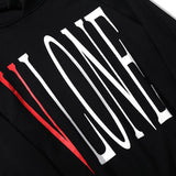 Vlone Hoodie Fashionable Winter Clothes Red Large V Loose Large Size Hoodie Coat