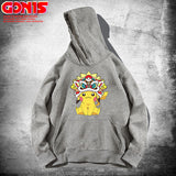 Men and Women Pokemon Pikachu Hoodie Anime Pikachu Hooded Sweater