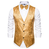 Tuxedo Vests Men Suit Vest Men's Formal Wear Wedding Business Vest