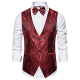 Tuxedo Vests Men Suit Vest Men's Formal Wear Wedding Business Vest