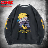 Men and Women Pokemon Pikachu Hoodie Y Detective Joint Name Sweater