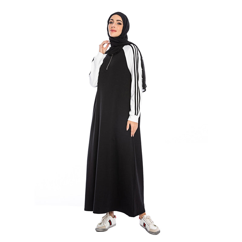 Muslim Women Stylish Kashibo Abaya Muslim Ladies Long Gown Islamic Clothing Jilbab Jalabiya Fashion Plus Size Sweater Dress