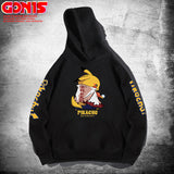 Men and Women Pokemon Pikachu Hoodie Spring and Autumn Anime Joint Name Loose Couple Clothes