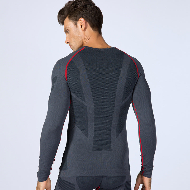 Moisture Wicking Shirts Sports Running Training Wear Quick-Drying Wicking High Elastic Compression Tights