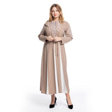 Muslim Women Stylish Kashibo Abaya Muslim Ladies Long Gown Islamic Clothing Jilbab Jalabiya Maxi Dresses Casual Fashionable