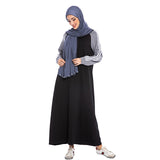 Muslim Women Stylish Kashibo Abaya Muslim Ladies Long Gown Islamic Clothing Jilbab Jalabiya Fashion Plus Size Sweater Dress