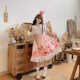 Gothic Lolita Harajuku Style Clothing Autumn Dress Op Japanese Style Dress