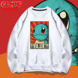 Men and Women Pokemon Pikachu Hoodie Pokémon round Neck Sweater