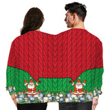 Ugly Christmas Sweater Double Sweater Reindeer Digital Printing Men's and Women's One-Piece Sweater Couple Wear