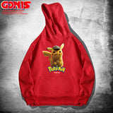 Men and Women Pokemon Pikachu Hoodie Pikachu Hooded Sweater