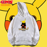 Men And Women Pokemon Pikachu Hoodie Pikachu Hooded Sweater For Men And Women Spring And Autumn