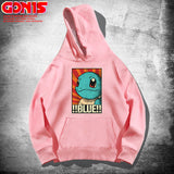 Men and Women Pokemon Pikachu Hoodie Pikachu Hooded Sweater for Men and Women