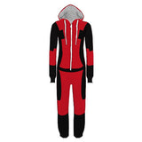 Men Spider Hoodie Spider-Man One-Piece Pajamas