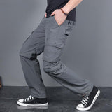 Tactics Style Outdoor Casual Pants Outdoor Men's Casual Pants plus Size Straight Overalls Trousers