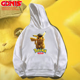 Men and Women Pokemon Pikachu Hoodie Pikachu Hooded Sweater