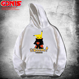 Men And Women Pokemon Pikachu Hoodie Pikachu Hooded Sweater For Men And Women Spring And Autumn