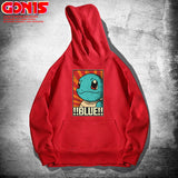 Men and Women Pokemon Pikachu Hoodie Pikachu Hooded Sweater for Men and Women