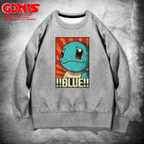 Men and Women Pokemon Pikachu Hoodie Pokémon round Neck Sweater