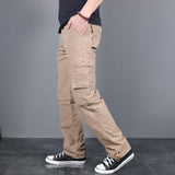 Tactics Style Outdoor Casual Pants Outdoor Men's Casual Pants plus Size Straight Overalls Trousers