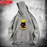 Men And Women Pokemon Pikachu Hoodie Pikachu Hooded Sweater For Men And Women Spring And Autumn