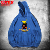 Men And Women Pokemon Pikachu Hoodie Pikachu Hooded Sweater For Men And Women Spring And Autumn