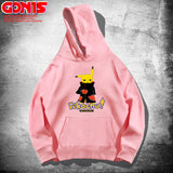 Men And Women Pokemon Pikachu Hoodie Pikachu Hooded Sweater For Men And Women Spring And Autumn