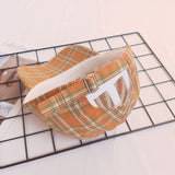 Vintage Check Baseball Cap