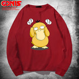 Men and Women Pokemon Pikachu Hoodie Pokémon Long Sleeve T-shirt