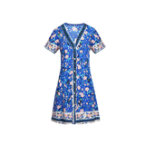 Beth Dutton Bohemian Dress Summer Spring Mini Dresses