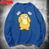 Men and Women Pokemon Pikachu Hoodie Pokémon Long Sleeve T-shirt