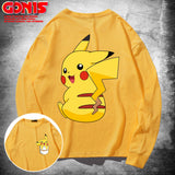 Men And Women Pokemon Pikachu Hoodie Autumn Loose