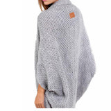 Polo Shirts Women's Mid-Length Loose Sweater