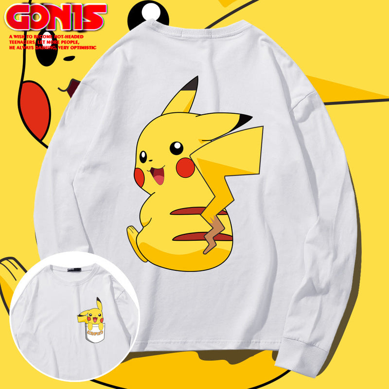 Men And Women Pokemon Pikachu Hoodie Autumn Loose