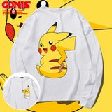 Men And Women Pokemon Pikachu Hoodie Autumn Loose