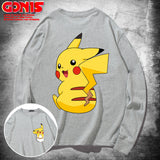 Men And Women Pokemon Pikachu Hoodie Autumn Loose
