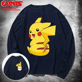 Men And Women Pokemon Pikachu Hoodie Autumn Loose
