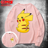 Men And Women Pokemon Pikachu Hoodie Autumn Loose