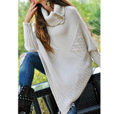 Polo Shirts Women's Mid-Length Loose Sweater