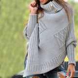 Polo Shirts Women's Mid-Length Loose Sweater