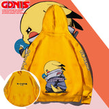 Men and Women Pokemon Pikachu Hoodie Spring and Autumn Couple Wear Loose