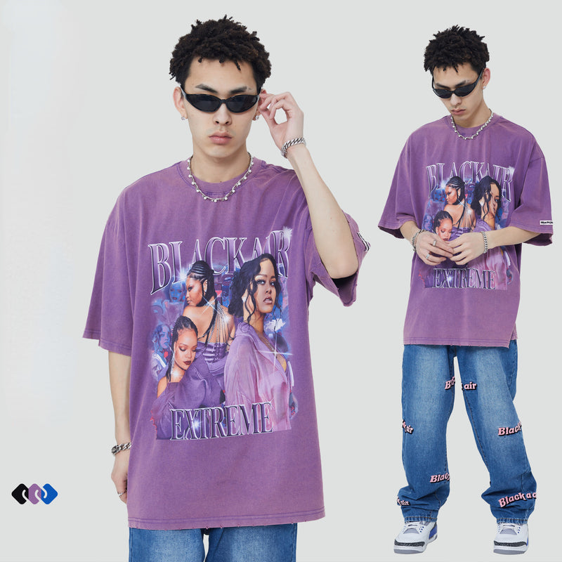 Blackair T Shirt Blackair Street Retro T-shirt