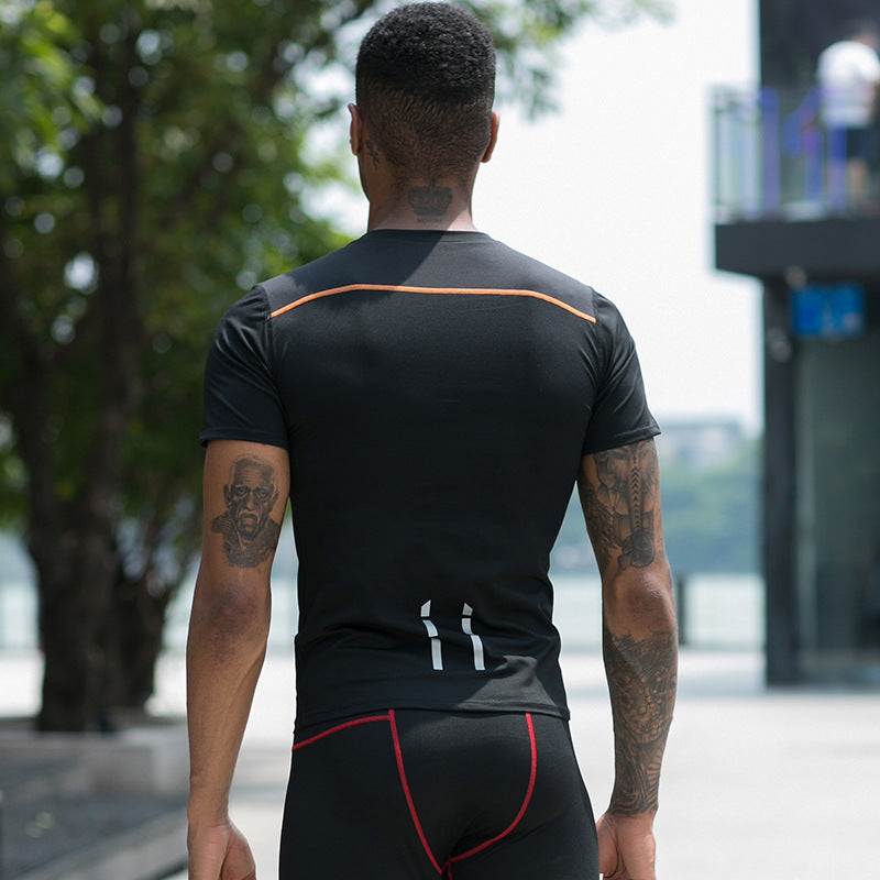 Anti Sweat Dressing Fitness Short Sleeve