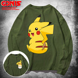 Men And Women Pokemon Pikachu Hoodie Autumn Loose