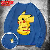 Men And Women Pokemon Pikachu Hoodie Autumn Loose