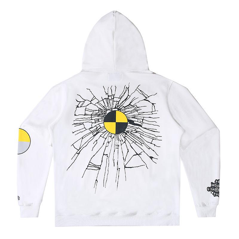 Vlone Hoodie Cartoon Creative Popular Large V Pullover Hoodie Sweatshirts
