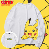 Men and Women Pokemon Pikachu Hoodie Loose