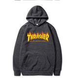 Thrasher Hoodie Sweater Men's Skateboard Fleece Pullover