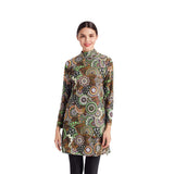 Burkini Swimwear Muslim Fashion Outfits Printed Conservative Swimwear
