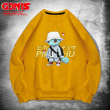 Men and Women Pokemon Pikachu Hoodie Pikachu round Neck Sweater